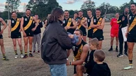 Local footy hero makes wild admission about secret wedding plan