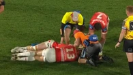 Scary scenes as two Dragons concussed in friendly fire