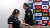 Ross Lyon drops three-word zinger while walking out of post-match