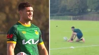 Nathan Cleary’s training act shows Kangaroos mean business