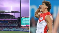 Swans emerge big winners after marathon lightning delay