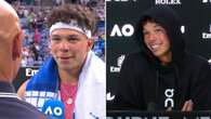 Aus Open young gun sorry for ‘stupid comment I shouldn’t have said’