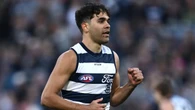 Geelong sub kicks four goals in five minutes and 16 seconds