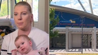 Mum banned from breastfeeding at pool