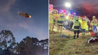Passenger trapped in wreckage dies after SUV rolls