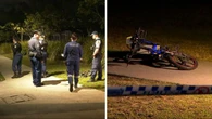 Man stabbed in the back, four others assaulted in brawl between two groups in park