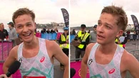 ‘Gassed’ but glorious: Isaac Heyne wins City2Surf ahead of 90,000 runners in dreary conditions