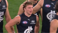 Magpies escape after Blues youngster misses shot after the siren