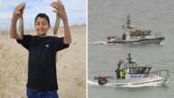 Family breaks silence after boy swept out to sea during family fishing trip