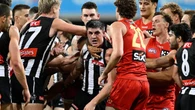 AFL delivers Maynard verdict after fiery half-time melee