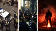 Lockdown anger as HUNDREDS of protesters descend on Melbourne’s CBD, 15 arrested