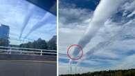 Motorists notice something strange in the sky over Sydney