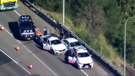 Jerry cans tossed from allegedly stolen car during wild police chase