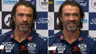 Chris Scott dares reporter to ask one more question