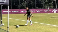 Concerning scenes as Reece Walsh limps out of training