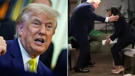 Trump storms out of tense interview