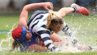 Cats ‘run in a swimming pool’ to keep slim AFLW finals hopes alive