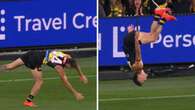 Richmond hero sinks boot in Carlton with wild backflip celebration