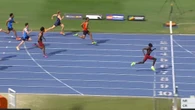 Gout Gout hits back at Olympic champ after epic 100m return