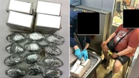 Australian man arrested over alleged find in bars of soap