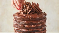 Chocolate queen Kirsten Tibballs shares the ultimate six-layer cake for World Chocolate Day