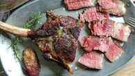Jess Pryles serves up massive tomahawk steaks and Cheeto coated corn on the barbecue