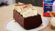 A delicious dessert that blends banana bread and sticky date pudding into one incredible dish