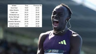 Conspiracies theories run wild after Gout’s record 200m run