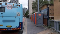 Bus drivers can ditch buckets and women get their own toilets in upgrade