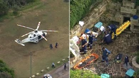 Woman seriously injured as she falls onto concrete in Sydney backyard