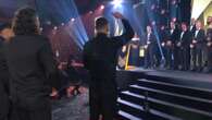 Room falls silent as Dally M winner stunned by impromptu act