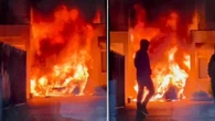 AFL star runs for his life as 2am ‘fireball’ goes wild