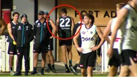Cameras capture dejected AFL veteran in worrying scene