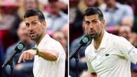 Novak Djokovic loses it in astonishing Wimbledon attack: ‘No, no, no’