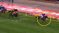 Winning jockey sanctioned over forbidden act at the finish