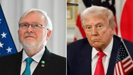 Rudd responds to Trump criticism after awkward moment at White House