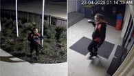 Light-footed and light-fingered thief caught dancing on CCTV before school raid
