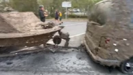 Mystery as van towing a boat on a trailer pulled from a creek