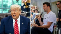 Trump blames the left for Charlie Kirk killing