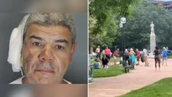 Father-of-five charged over Molotov cocktail attack on Israeli rally