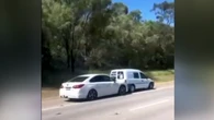 Road rage driver’s rookie mistake after abusive voicemail message