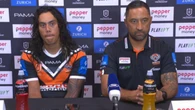 NRL coach refuses one question in tense press conference