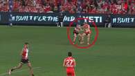 Sydney superstar Isaac Heeney in hot water for high shot