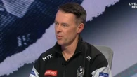 Craig McRae throws footy boss under the bus on live TV