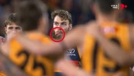 AFL star’s national anthem antics slammed as ‘embarrassing’