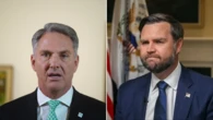 Australian minister comes face-to-face with JD Vance