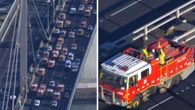 Traffic delays as 100 fire trucks travel across Melbourne in protest