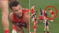 Suns pair involved in heated on-field exchange: ‘F*** off’