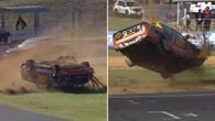 Bathurst racer flies in ‘massive’ barrel-roll crash