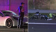 Delivery rider fighting for life after being knocked over by Porsche fleeing police